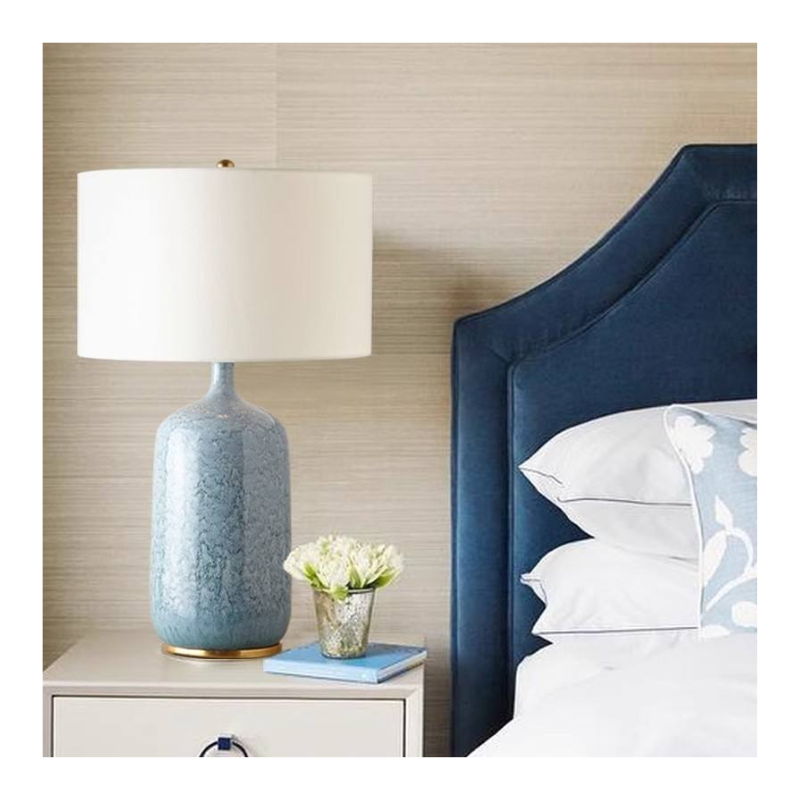 Weathered Ceramic Table Lamp